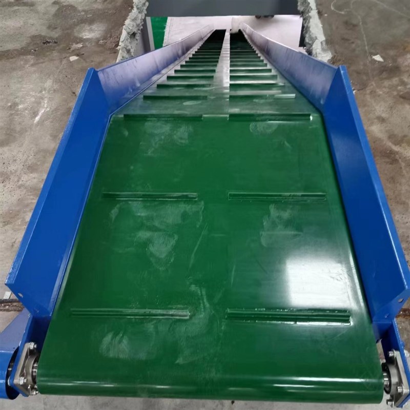 楼梯爬坡a防滑皮带输送机工业仓储物流装卸大倾角可移动传送带设 - 图2