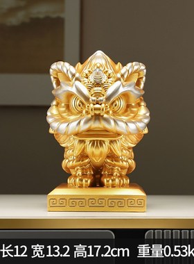 新中式老板办公室摆件轻奢高档领导高端大气书柜S桌面背景柜装饰