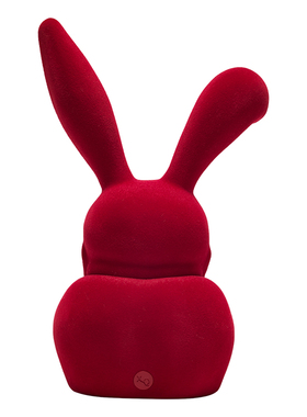 稀奇艺术b儿童卡通《兔比比》植绒桌面摆件家居装饰雕塑轻奢礼物