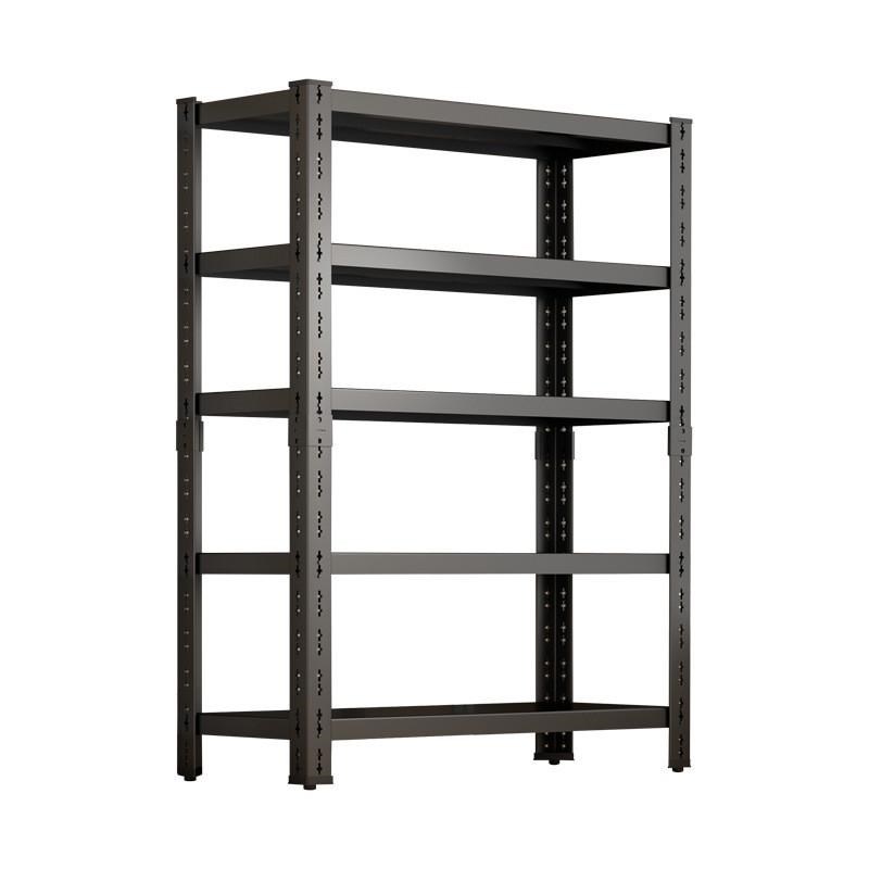 厨房储物架杂物间l商用超市钢制收纳架多层落地置物架货物展示架 - 图3