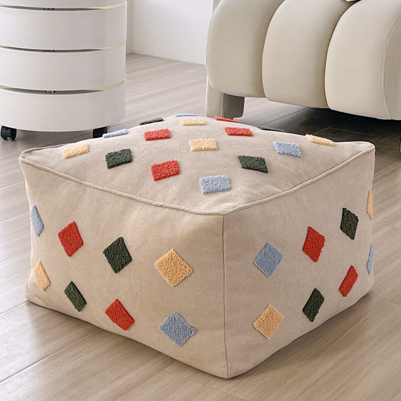 网红可拆洗坐墩坐垫客厅沙发脚凳脚踏懒人地上卧室飘窗榻榻米蒲团,淘宝优惠券,粉丝福利购,淘宝优惠卷