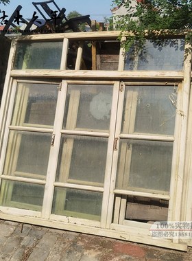 8090年代怀旧老家具老木门 旧A窗户 旧书柜 书桌 书架 橱柜老物件