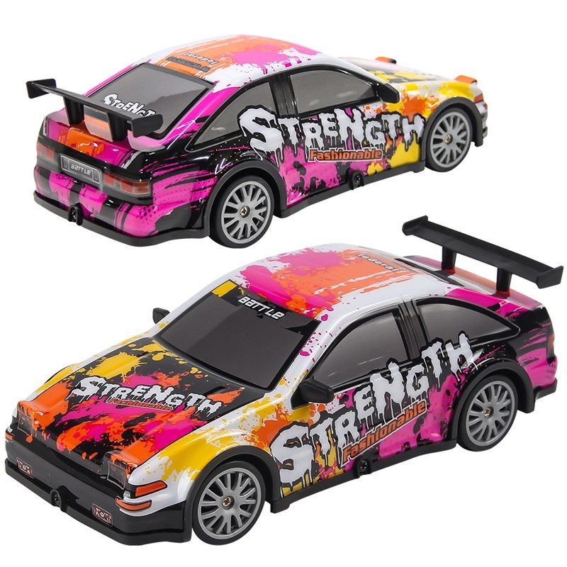 儿童电动2.4G单遥控汽车充电无线高速遥控车漂移灯光四驱赛车玩具,淘宝优惠券,粉丝福利购,淘宝优惠卷