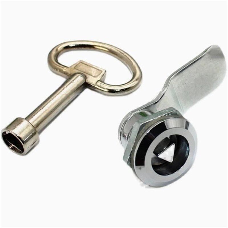 XAS01 XAS02 XAS3r5 XAS38-N/A/B 锌合金圆柱锁 三角锁转舌锁 柜 - 图3