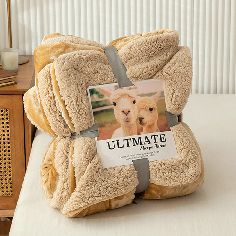 羊羔绒毛毯被子珊l瑚绒毯子春秋沙发盖毯单人午睡毯冬季加厚床上,淘宝优惠券,粉丝福利购,淘宝优惠卷