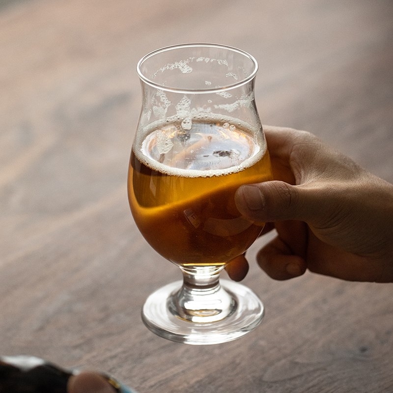 晚酌的流派同款精酿啤酒杯东洋佐佐木高脚杯玻璃杯饮W料汽日式水 - 图0