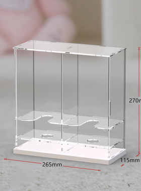 演唱会粉丝萤光棒应援棒s压克力防尘盒爱丽棒手灯高清透明防尘盒