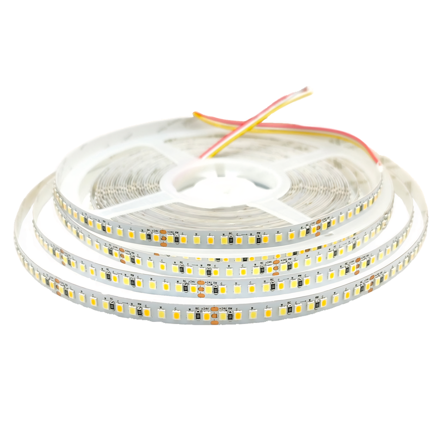 LED全光谱三色灯带24V两线三线双色温护眼97显指无频闪高亮,淘宝优惠券,粉丝福利购,淘宝优惠卷