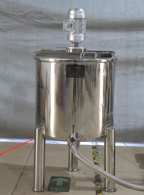 小型酱料搅拌灌装生产线 辣酱乳制品转子泵灌装机 不锈钢搅拌桶