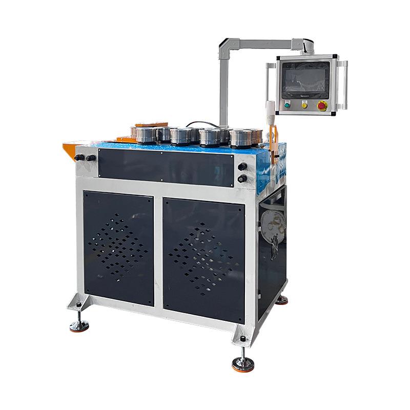 60CNC双伺服滚圆机不锈钢铝材方管弯弧机数控自动卷圆机打圈机 - 图3