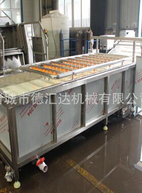 自动式气泡清洗机柠檬番石榴压喷淋清洗设备商用果蔬气泡清洗机