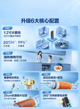安吉尔纳污仓前置过滤器新款