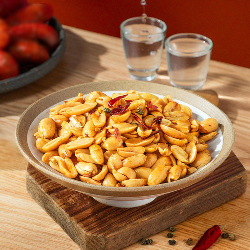 百世兴酒鬼花生4斤油炸麻辣椒盐原香味炒花生米下酒菜商用批发,淘宝优惠券,粉丝福利购,淘宝优惠卷