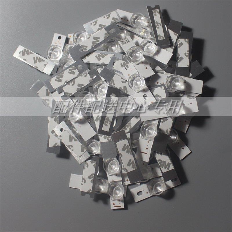 100*6V concave aluminum substrate lens TV modified LED lamp bead light strip 32-65 inches backlight strip particles