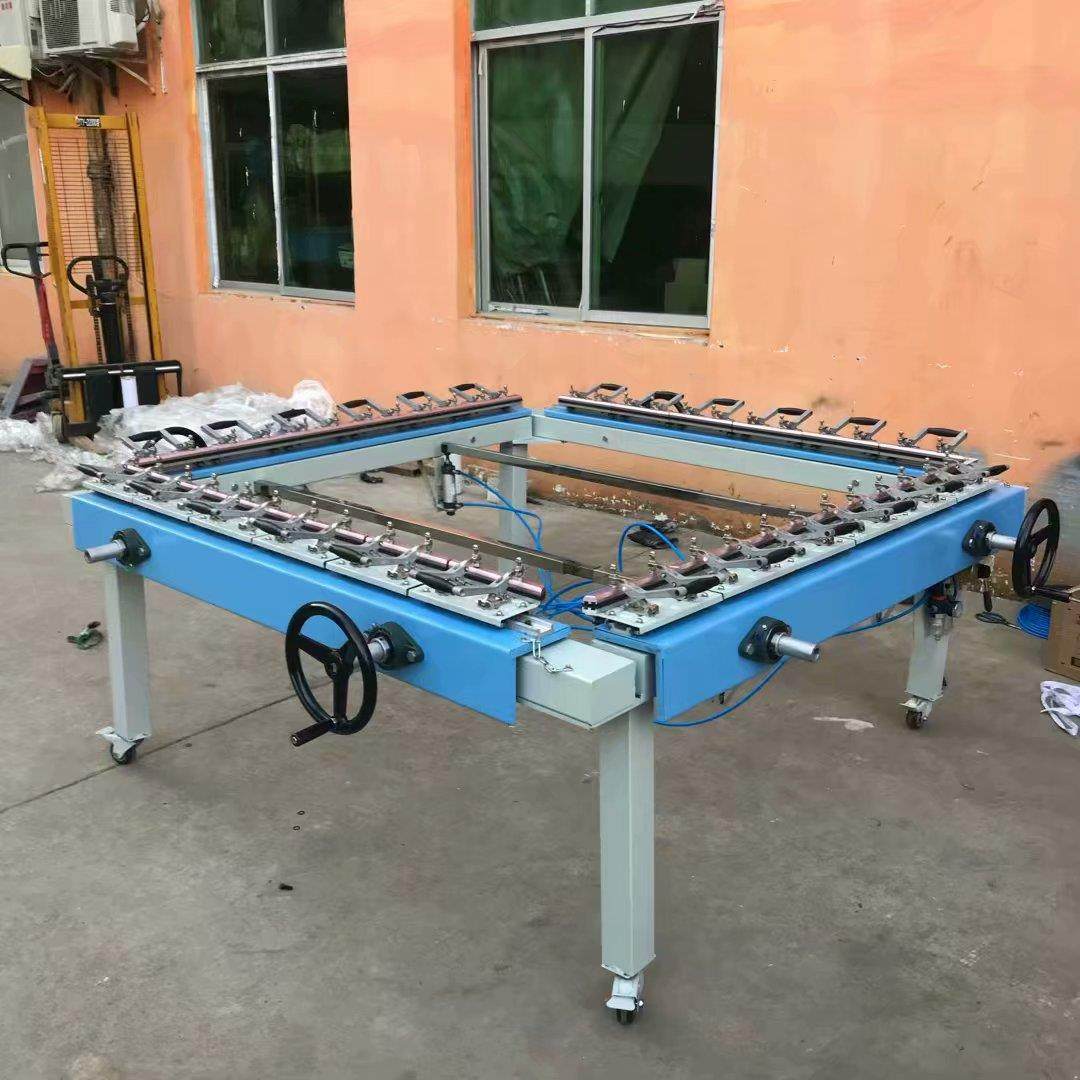 厂家直供手轮双夹机械拉网机jy150绷网机丝印器材设备厂,淘宝优惠券,粉丝福利购,淘宝优惠卷