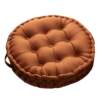 Nordic velvet thickened cushion solid color home sofa art cushion bay window tatami handmade meditation