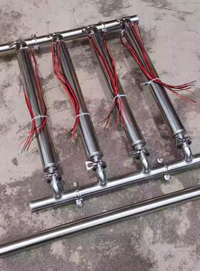 304不锈钢PTC半导体加热器液体加热器电锅炉加热器供暖管垒德株