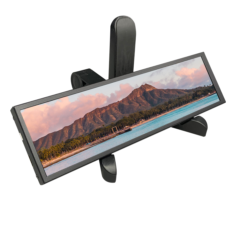 8.8-inch 7.9-inch IPS strip portable touch screen display with stand, chassis secondary screen temperature control display