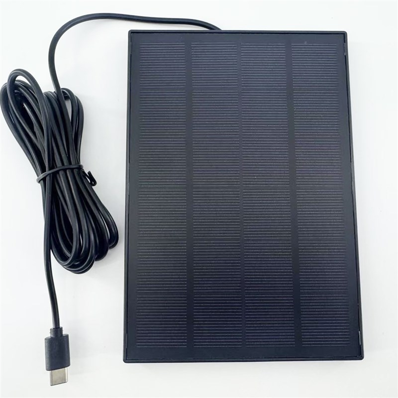 太阳能板户外光伏充手机电池6V C口接线 线 适用于 于小型电子设 - 图0