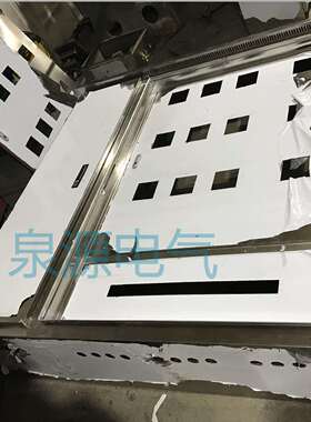 不锈钢304三相电表箱计量表柜箱户外不锈钢对开门表箱柜落地柜