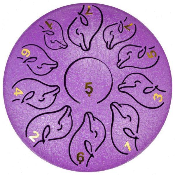 6寸11音钢舌鼓空灵鼓色空鼓忘无忧鼓便携式手碟鼓乐器初学者,淘宝优惠券,粉丝福利购,淘宝优惠卷