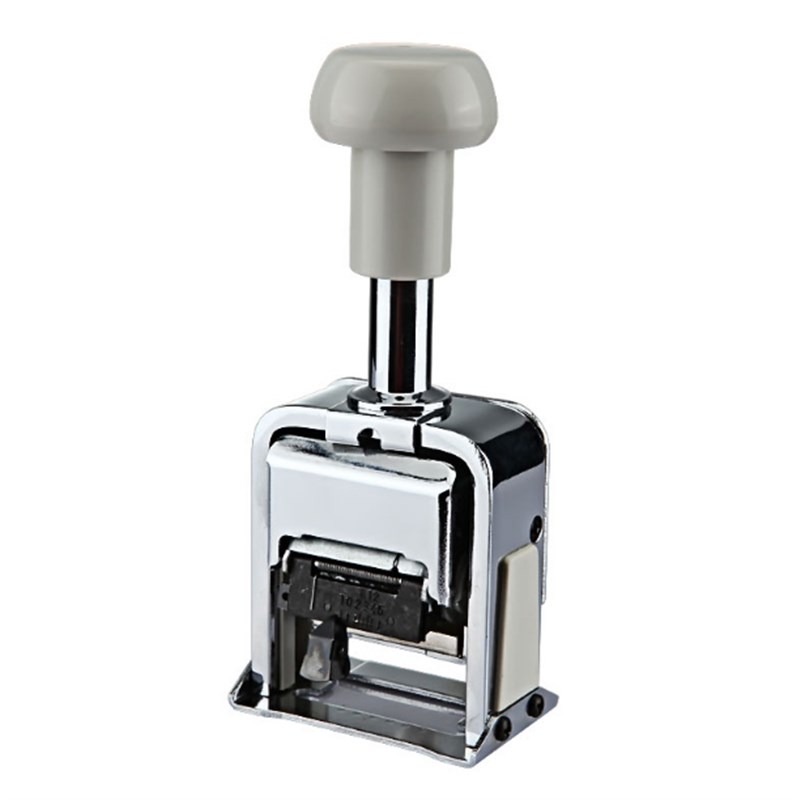 益而高EG-07g6/7/8/9号码机 6/7/8/9位自动跳码数字打码机日期印 - 图0