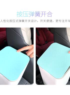 车载塑料垃圾桶不倒翁车载用品迷你桌面置物盒纳仕达厂家直销