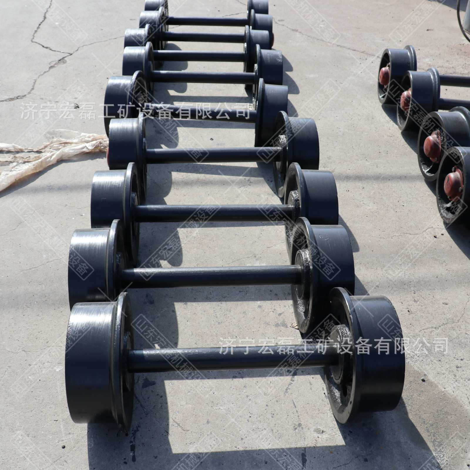 矿用固定式翻斗平板矿车轮对铸钢材质结实窑车轮对锻造防尘轨道轮,淘宝优惠券,粉丝福利购,淘宝优惠卷