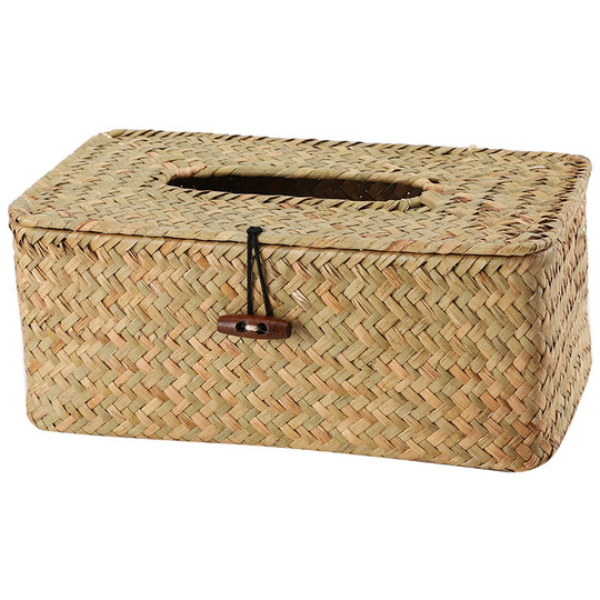 Straw tissue box for home living room paper box tube car square round paper box toilet pastoral car-mounted creation