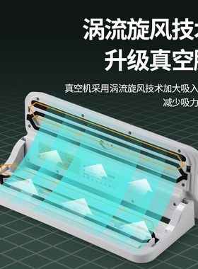 全自动抽真空封口机小型家用密封机食品包装保鲜机塑封机干湿两用