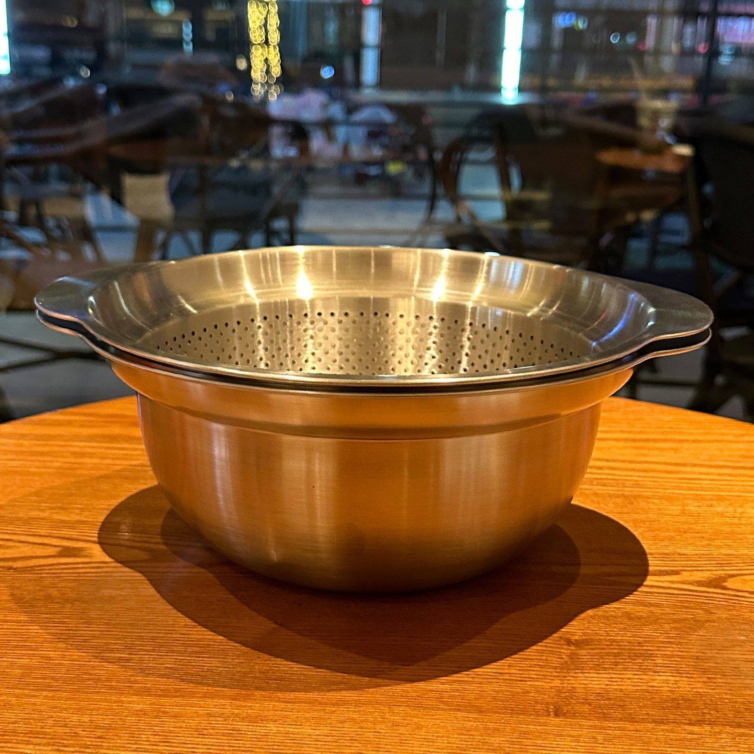 304不锈钢盆双层厨房家用双耳加厚沥水篮揉面盆烘焙盆和面打发盆,淘宝优惠券,粉丝福利购,淘宝优惠卷