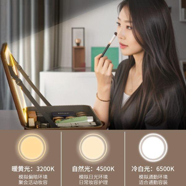 高级感化妆师专业包大容量手提箱跟妆师带灯镜子旅行出差情人礼物,淘宝优惠券,粉丝福利购,淘宝优惠卷