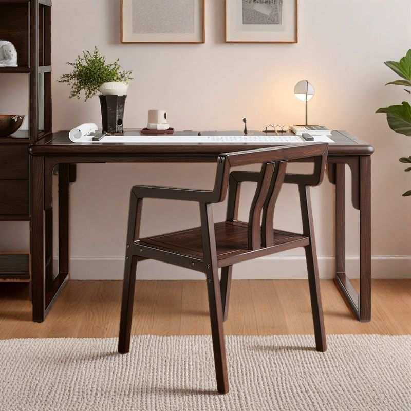 新中式实木书法桌客厅简约写字台书房书桌仿古书画桌子家用办公桌,淘宝优惠券,粉丝福利购,淘宝优惠卷