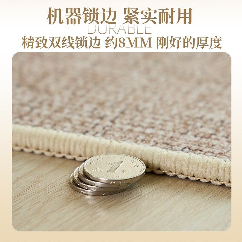 2025卧室床边地毯客厅地垫房间耐脏高级阳台飘窗垫吸水防滑床边毯,淘宝优惠券,粉丝福利购,淘宝优惠卷