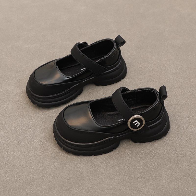 女童皮鞋2024春秋新款儿童鞋子小女孩公主鞋软底豆豆鞋英伦风单鞋,淘宝优惠券,粉丝福利购,淘宝优惠卷