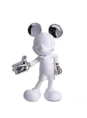 书简约现代桌面米奇公仔摆件装饰样板间床头柜摆设儿童房画