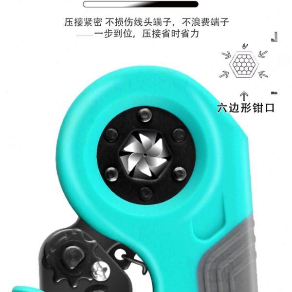 管型接线端子压线钳冷压欧式电工专用针型管形六边四边10平方管状,淘宝优惠券,粉丝福利购,淘宝优惠卷