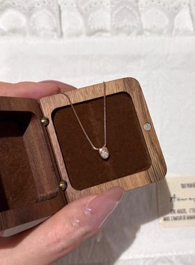 香槟色蛇骨小豆仿钻项链2025新款