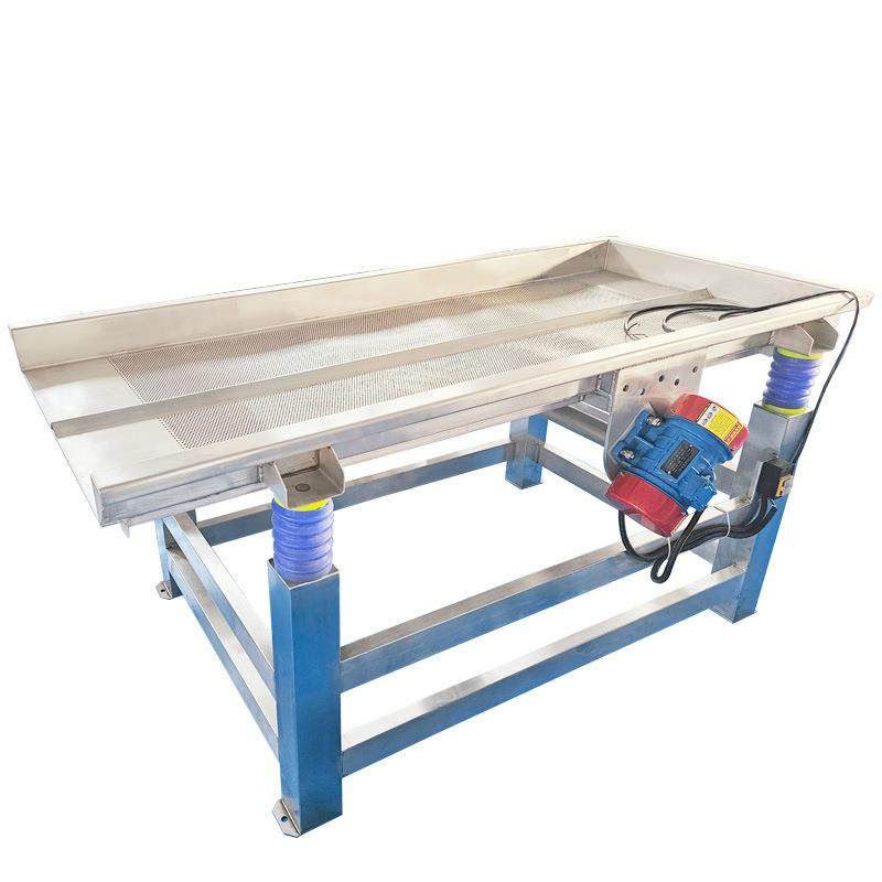 木耳清洗震动沥水筛脱水蔬菜表面沥水产线包装袋不锈钢振动沥水机,淘宝优惠券,粉丝福利购,淘宝优惠卷