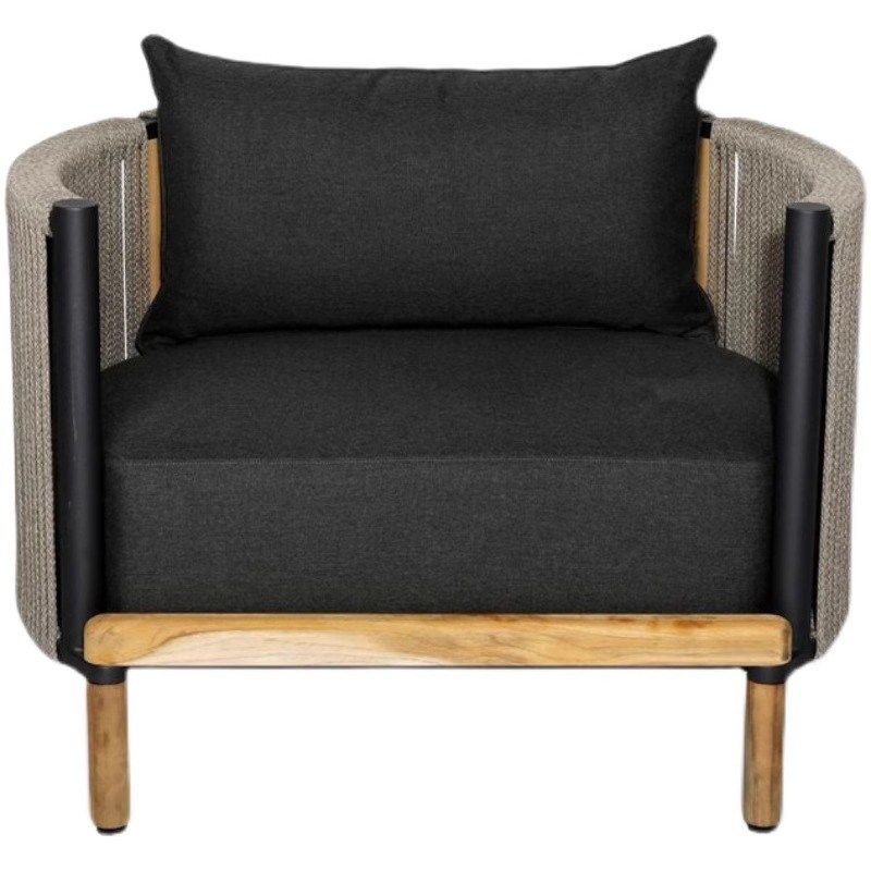 户外藤编沙发庭院实木休闲阳台花园露天阳光房藤编椅室外别墅家具,淘宝优惠券,粉丝福利购,淘宝优惠卷