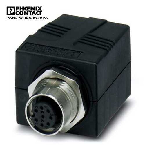 菲尼克斯控制柜穿板式连接器 CUC-BH-M12A1PBK-S/R4BE-1414396 - 图0