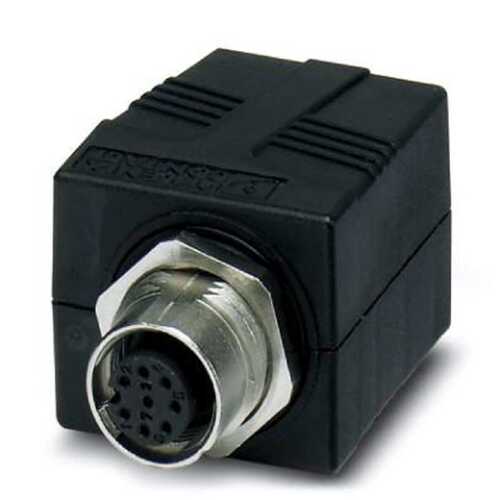 菲尼克斯控制柜穿板式连接器 CUC-BH-M12A1PBK-S/R4BE-1414396 - 图3