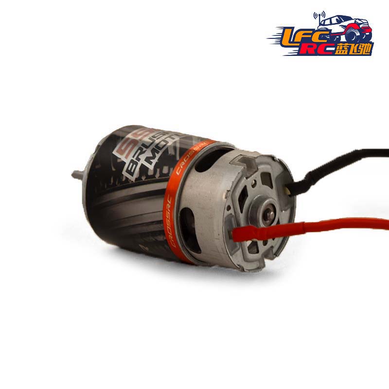 飞神原厂通用有刷5k50/540电机/大扭力马达/风扇散热 1/10大脚短 - 图0