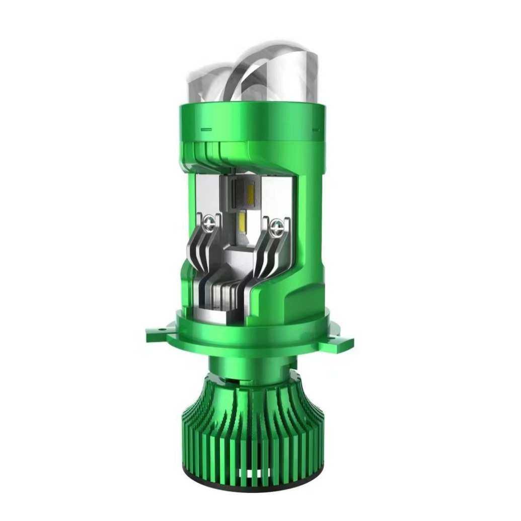 新品LED汽车前大灯透镜车灯 H4 65W小透镜汽车迷你双光远近一体,淘宝优惠券,粉丝福利购,淘宝优惠卷