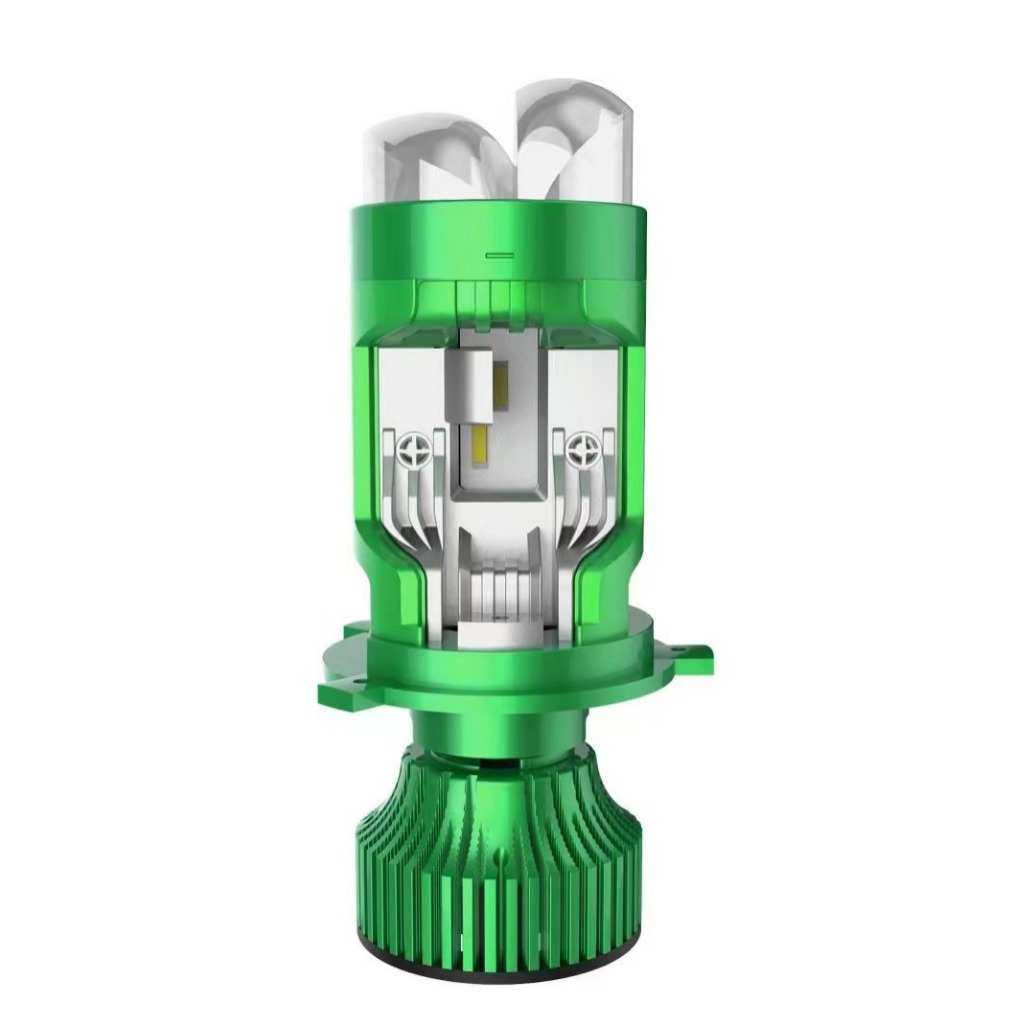 新品LED汽车前大灯透镜车灯 H4 65W小透镜汽车迷你双光远近一体,淘宝优惠券,粉丝福利购,淘宝优惠卷