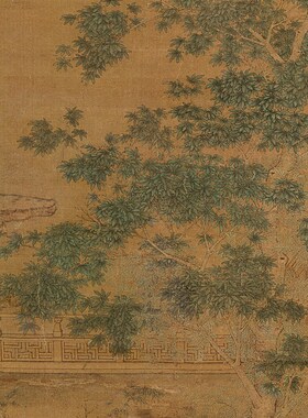 北宋 赵佶 文会图 宋徽宗人物风景花鸟画 古代国画 艺术微喷字画