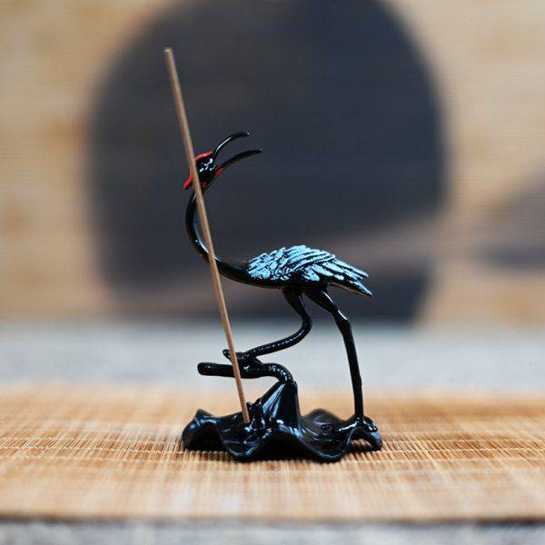 小号檀香盘香炉创意仿古香薰炉仙鹤香插家用室内仿古线香炉摆件,淘宝优惠券,粉丝福利购,淘宝优惠卷