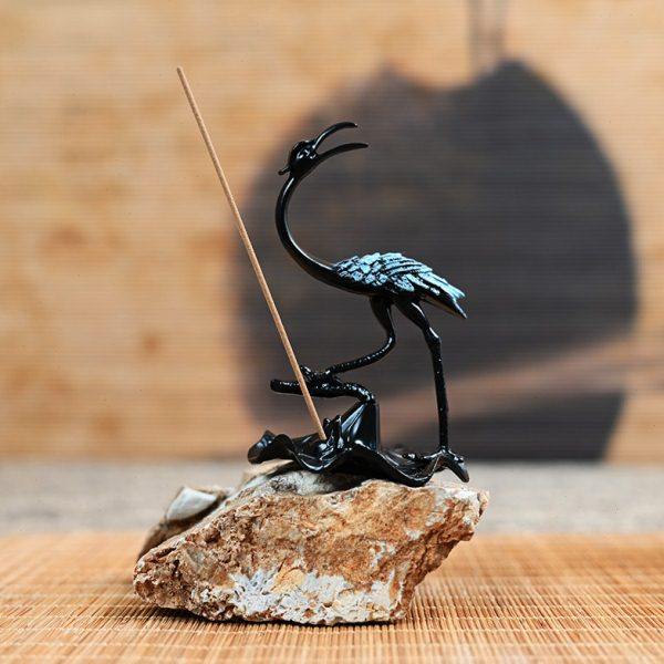 小号檀香盘香炉创意仿古香薰炉仙鹤香插家用室内仿古线香炉摆件,淘宝优惠券,粉丝福利购,淘宝优惠卷