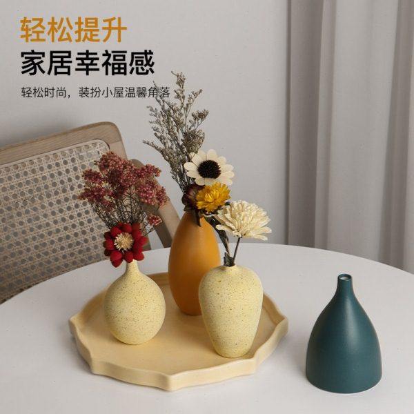 北欧干花瓶装饰品摆件客厅电视柜插花小花瓶家居饰品创意餐桌摆设,淘宝优惠券,粉丝福利购,淘宝优惠卷