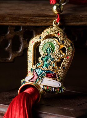 汽车  美车内绿度母饰品精现代车挂挂件吉祥挂饰